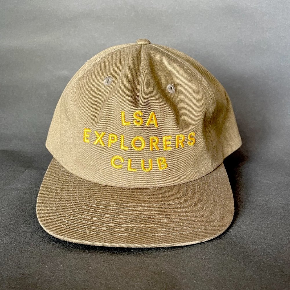 Late Sunday Afternoon dad hat, tan, one size